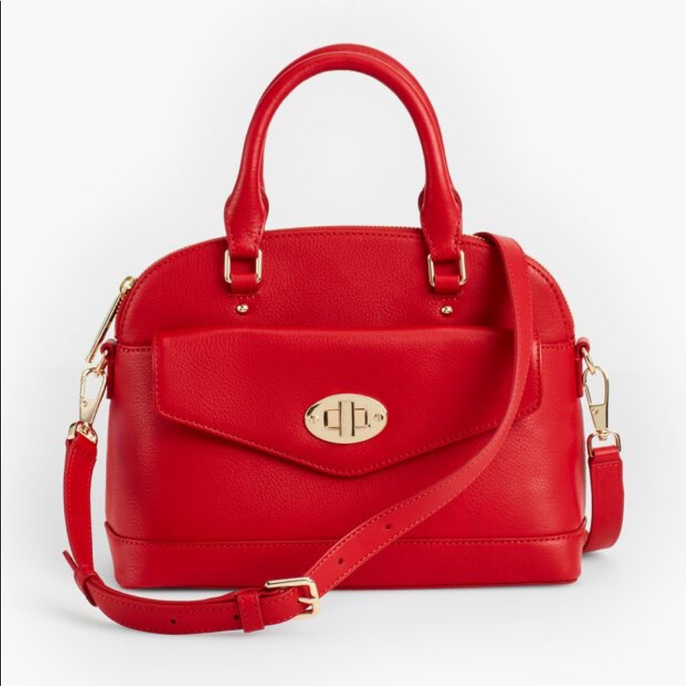 Talbots Crossbody Leather Satchel - NWT